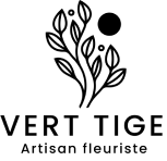 Logo Vert Tige fleuriste Orne